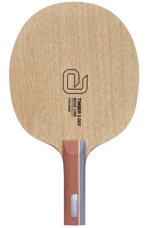 andro Timber 5 DEF - Tischtennis Holz