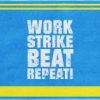 Andro Handtuch Work Strike Beat Repeat 38x85cm - Tischtennis Handtuch