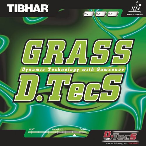 TIBHAR GRASS D.TECS-Tischtennisbeläge