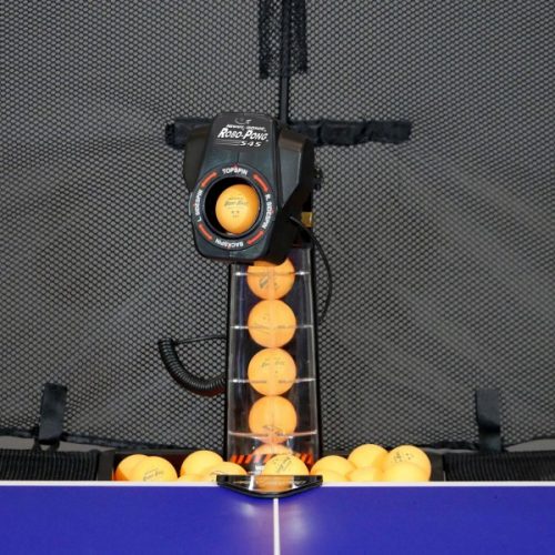 DONIC NEWGY Robo-Pong 545 mit Versa Ballfangnetz - Tischtennis Roboter
