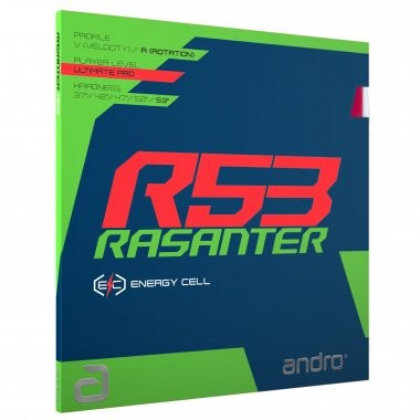 andro Belag Rasanter R53 - Tischtennis Beläge