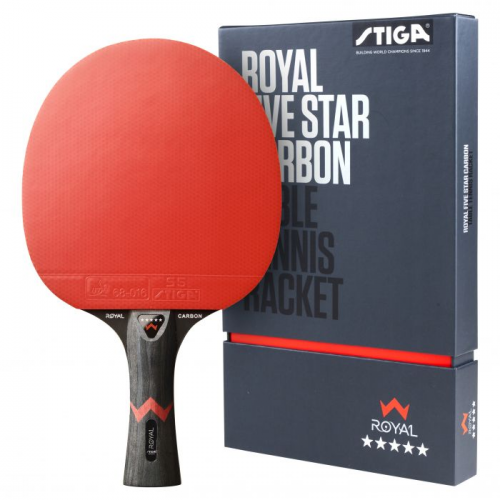 Stiga ROYAL CARBON 5-STAR-Tischtennis Schläger