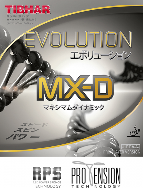 TIBHAR EVOLUTION MX-D-Tischtennisbelag